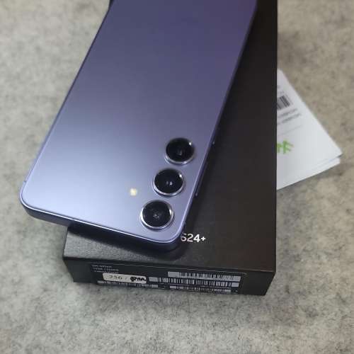 Samsung Galaxy S24+,行貨 (256gb), 98%新.