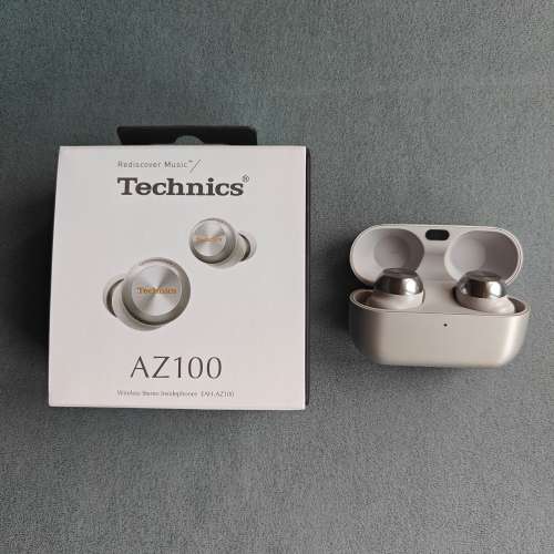 Mint condition Technics AZ100 silver grey