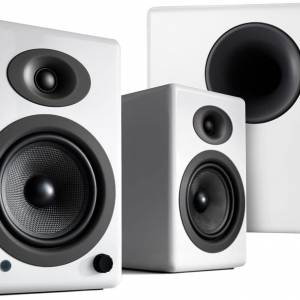 98%新港行 Audioengine 書架式喇叭 A5+ & S8 Powered Subwoofer 低音箱 白色
