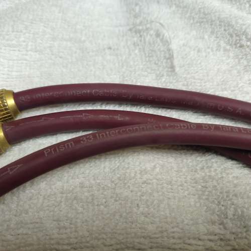 Tara Lab prism 33 RCA cable