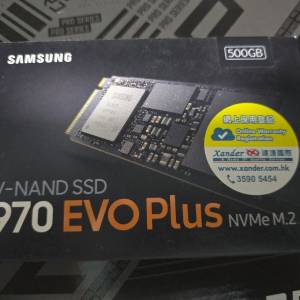 Samsung 970 EVO Plus M.2 NVMe SSD 500gb