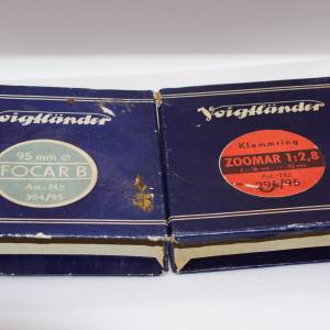 Voigtlander 95mm Focar set 95% new