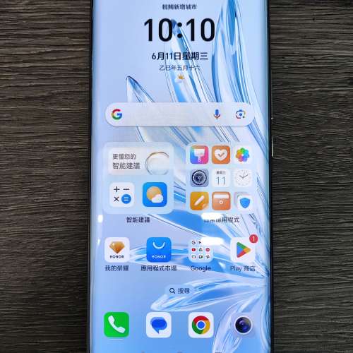港行全套有單 99.9999%新 Honor 70 8+256GB HK$1,100