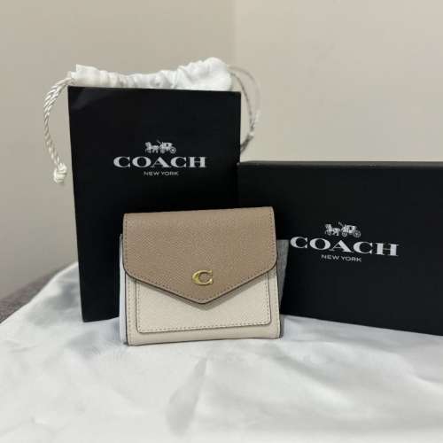 Coach銀包全新