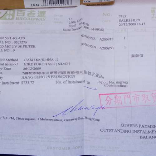 NIKON AF-S NIKKOR 50MM F1.4G