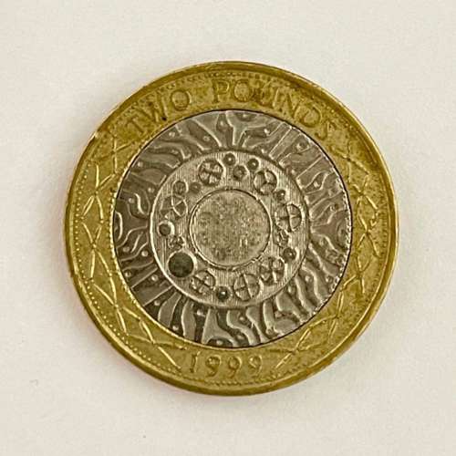 英國伊莉莎白二世 1999年 2英鎊