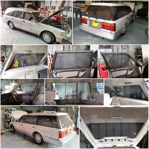 豐田大皇冠 CROWN 全車濾光窗網太陽擋