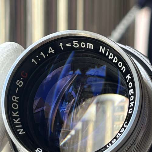 Nikon S.C. 50mm f/1.4旁軸改口鏡頭