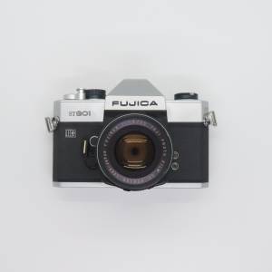 FUJICA ST801 + FUJINON 55mm f1.8 (鋃色) 菲林相機 底片相機
