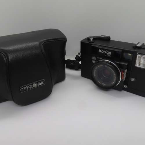 KONICA C35 AF2 Point & Shoot 菲林相機 底片相機 傻瓜相機 全自動對焦 街拍相機 定...