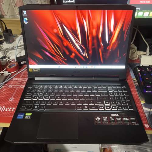 [144Hz] Acer Nitro 5 (RTX 3050 / 11代8核 i7 / 15.6" 全高清 / Win 11 / 永久Off...