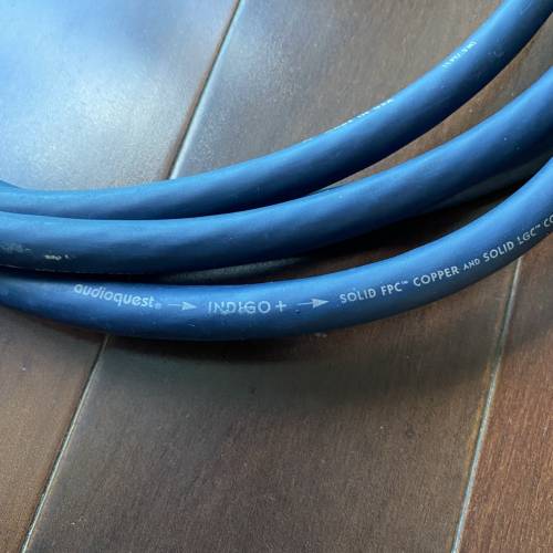 Audioquest Indigo+ 喇叭線