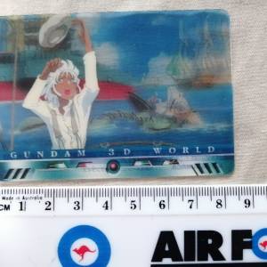 gundam 3d card 1