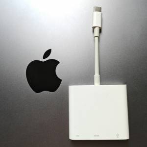 [FS] 誠放抵用 白色 蘋果 iPhone USB-C Digital AV Multiport Adapter 港行 轉換器