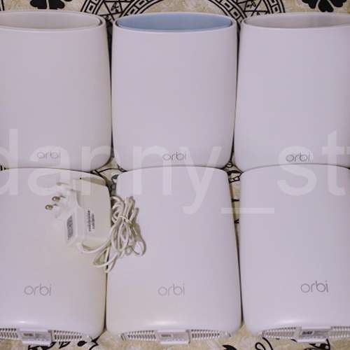 Netgear Orbi RBR50 x1 RBS50 x5 香港行貨 三頻無線路由器 Mesh Router 共6部