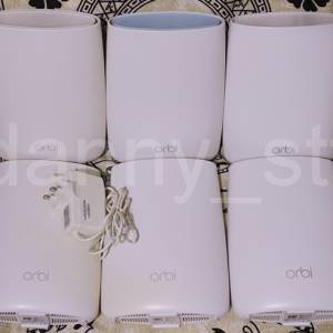 Netgear Orbi RBR50 x1 RBS50 x5 香港行貨 三頻無線路由器 Mesh Router 共6部