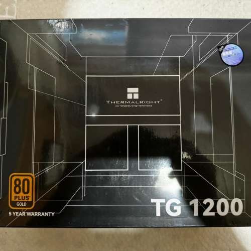 Thermalright TG1200 1200W 80 Plus Gold Fully-Modular ATX3.0 PCI-E 5.0