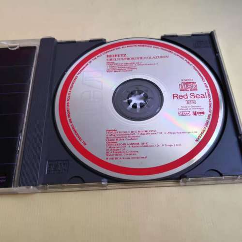 HEIFETZ CONCERTOS 德版