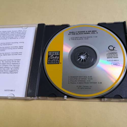 SHELLY MANNIE & HIS MAN AT THE BLACK HAWK 美版