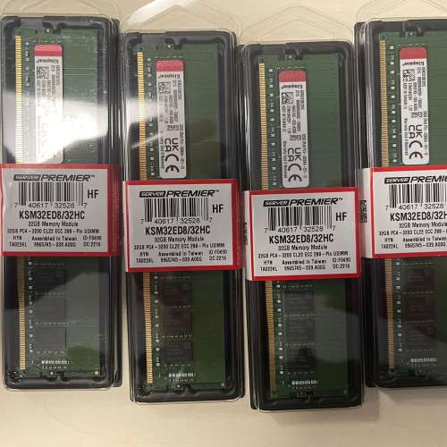 Kingston KSM32ED8/32HC DDR4 3200MHz ECC 32GB UDIMM RAM