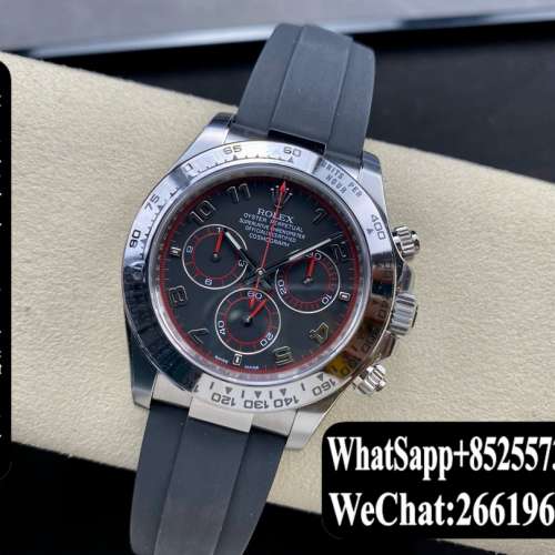 Rolex 勞力士 daytona 116519 40mm 白金黑 膠帶 計時