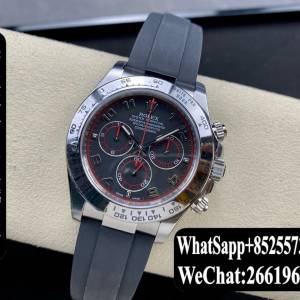 Rolex 勞力士 daytona 116519 40mm 白金黑 膠帶 計時