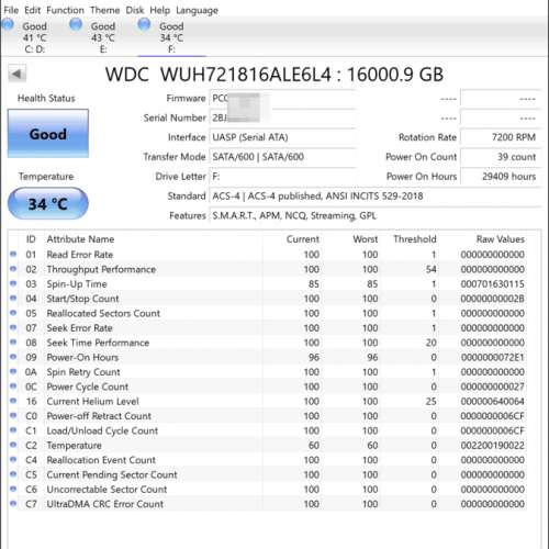 WD Ultrastar DC HC550 16TB