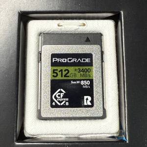 PROGRADE DIGITAL CFexpress  TYPE B 512GB + Card reader