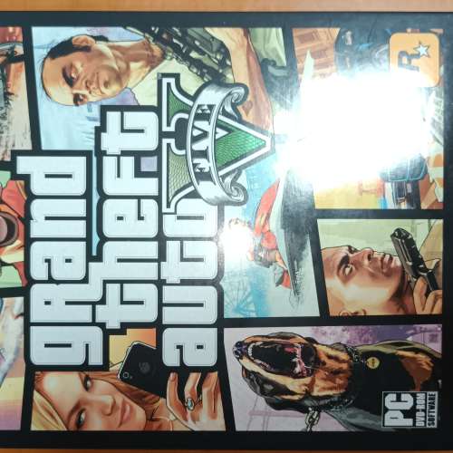 GTAV PC碟+遊戲地圖