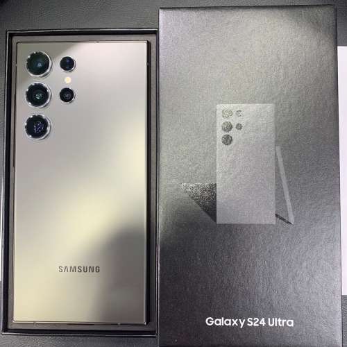 99%New Samsung s24 Ultra 5G 12+512GB 原色 香港行貨 有CSL單 三星保養到2025年9月...
