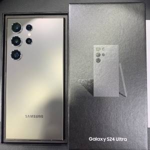 99%New Samsung s24 Ultra 5G 12+512GB 原色 香港行貨 有CSL單 三星保養到2025年9月...