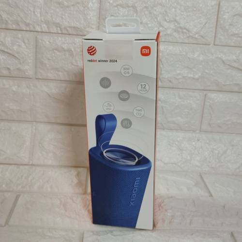 全新行貨勁靚聲小米xiaomi Sound Outdoor藍牙喇叭 藍色 有保用