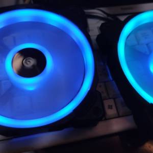 Corsair LL120 RGB 120mm Dual Light Loop RGB LED PWM Fan CO-9050072-WW 兩把
