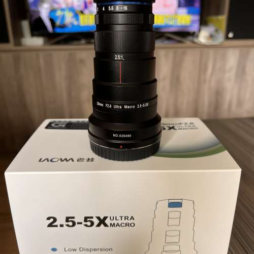 老蛙 2.5X-5X  Z mount鏡頭