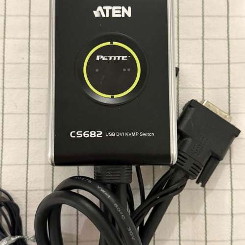 95% 新 ATEN 1.2M 切換器 CS682 DVI KVM