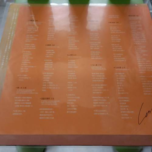 張國榮(為妳鍾情)白膠連海布，整體新正冇花，海布難求，售$800