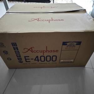 Accuphase E4000紙盒一個