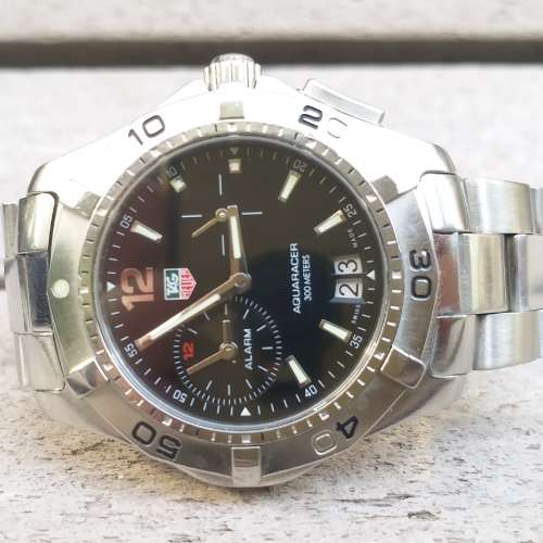 TAG HEUER  AQUARACER  豪華  响鬧  潛水表  40 mm  45mm  300M ( 睇相  睇文 )