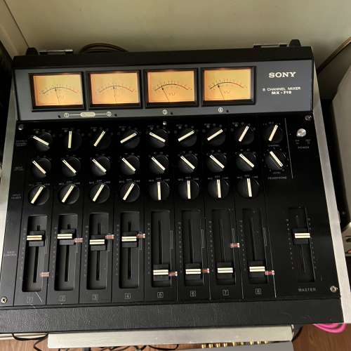 SONY MX-710早期旗艦 8 聲道混音器