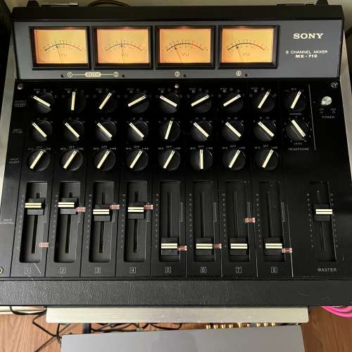 SONY MX-710早期旗艦 8 聲道混音器