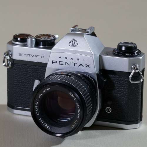 Pentax SPll with 55mm F2 Lens