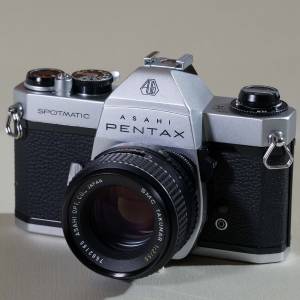 Pentax SPll with 55mm F2 Lens
