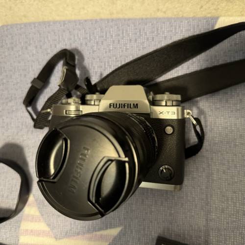 (可散買) Fujifilm XT-3 銀色, XF 18-55 f2.8, Sido S48 相機袋