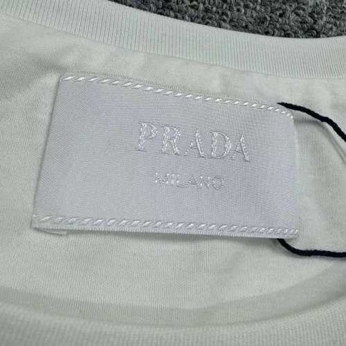 全新PRADA絲光棉tee