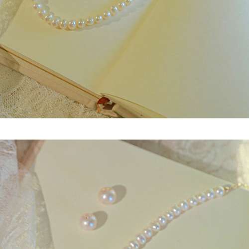 和田玉巴洛克珍珠项链