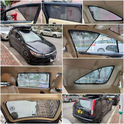 Honda Stream 全車濾光窗網太陽擋