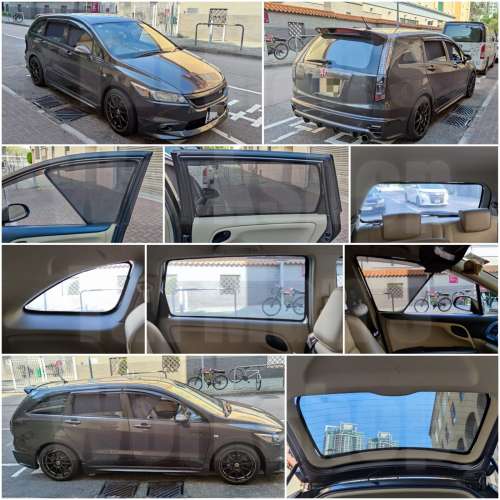 Honda Stream 全車濾光窗網太陽擋