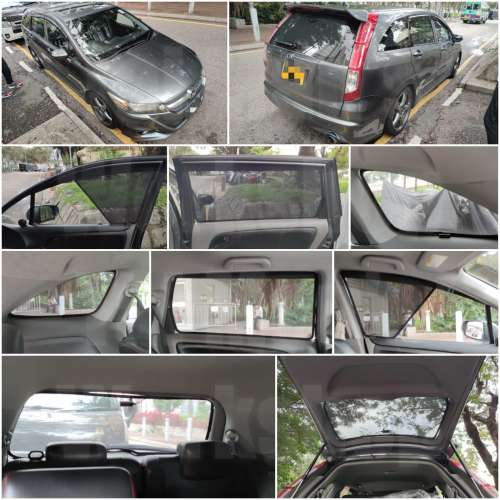 Honda Stream 全車濾光窗網太陽擋