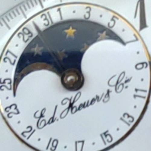 TAG Heuer Handwimd Chronograph, 34mmW/O Crown
Excellent Condition