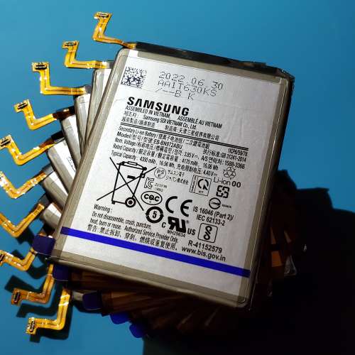 Samsung Note10 + Note20 Ultra 全新未使用 售後服務專用 原裝內置電池現貨 每件$140